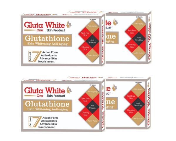 gluta white capsules for anti aging