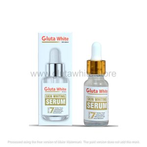 The Only One Serum of skin whitening is gluta white serum